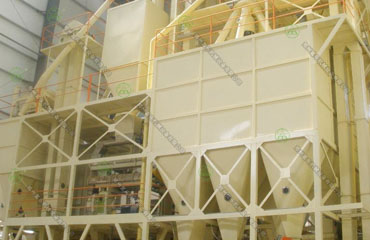 全自動(dòng)配料飼料顆粒機(jī)組