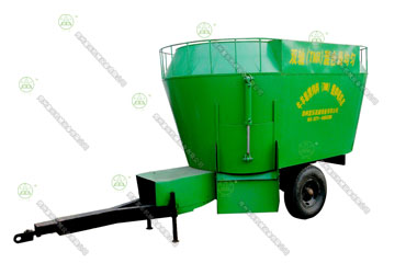 立式TMR雙絞龍飼料攪拌車