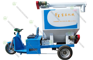 電動育肥豬撒料車